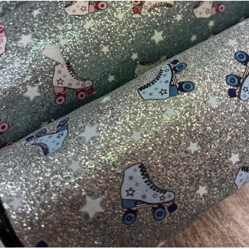 Portaruedas (8) purpurina...