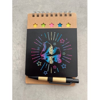 Mini Libreta  con post-it