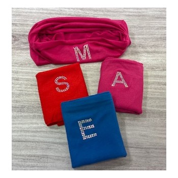 BUFF con Inicial strass