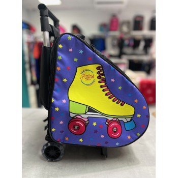 Mochila FLUOR  con patines...