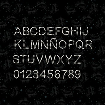 Mayúscula Strass BOREAL...