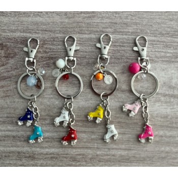 Llavero con doble patin