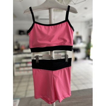 Conjunto Top corto y Short...