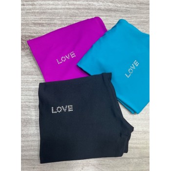 Mallas Lycra strass LOVE