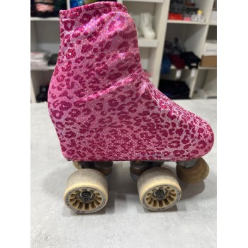 Funda BRILLO leopardo rosa