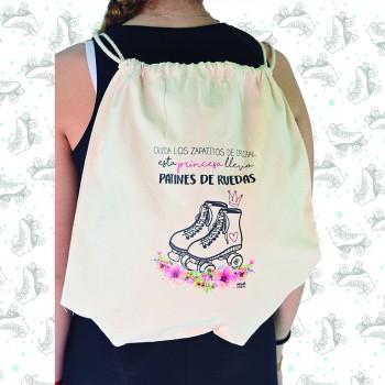 Mochila algodón con diseño...