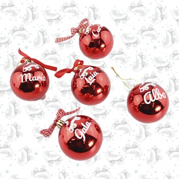 Bolas Navidad con Nombre