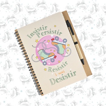 Libreta Kraft " Insistir,...